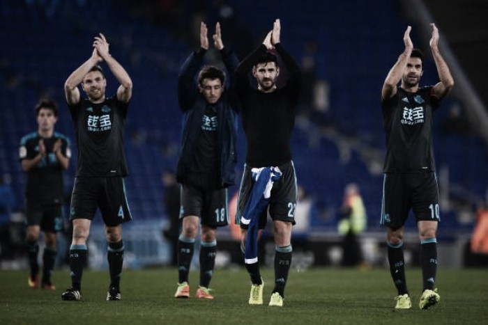 Real Sociedad vence Espanyol fora de casa e entra na zona de classificação à Champions League Real Sociedad vence Espanyol fora de casa e entra na zona de classificação à Champions League