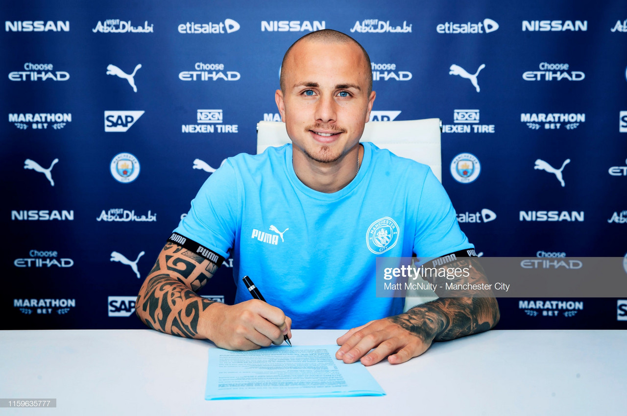 Manchester City re-sign Angelino