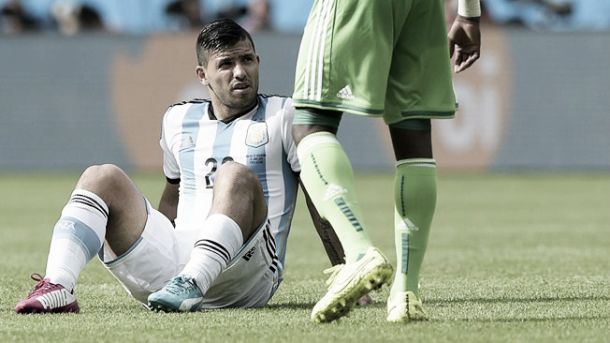 Lesionado, argentino Aguero pode ser cortado da Copa do Mundo