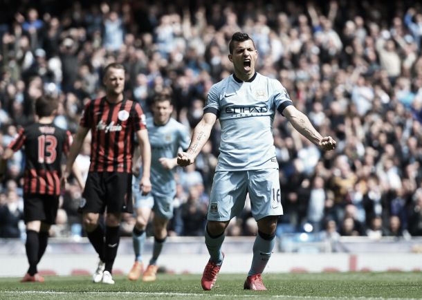 "I'd take a title over golden boot" says hat-trick hero Aguero