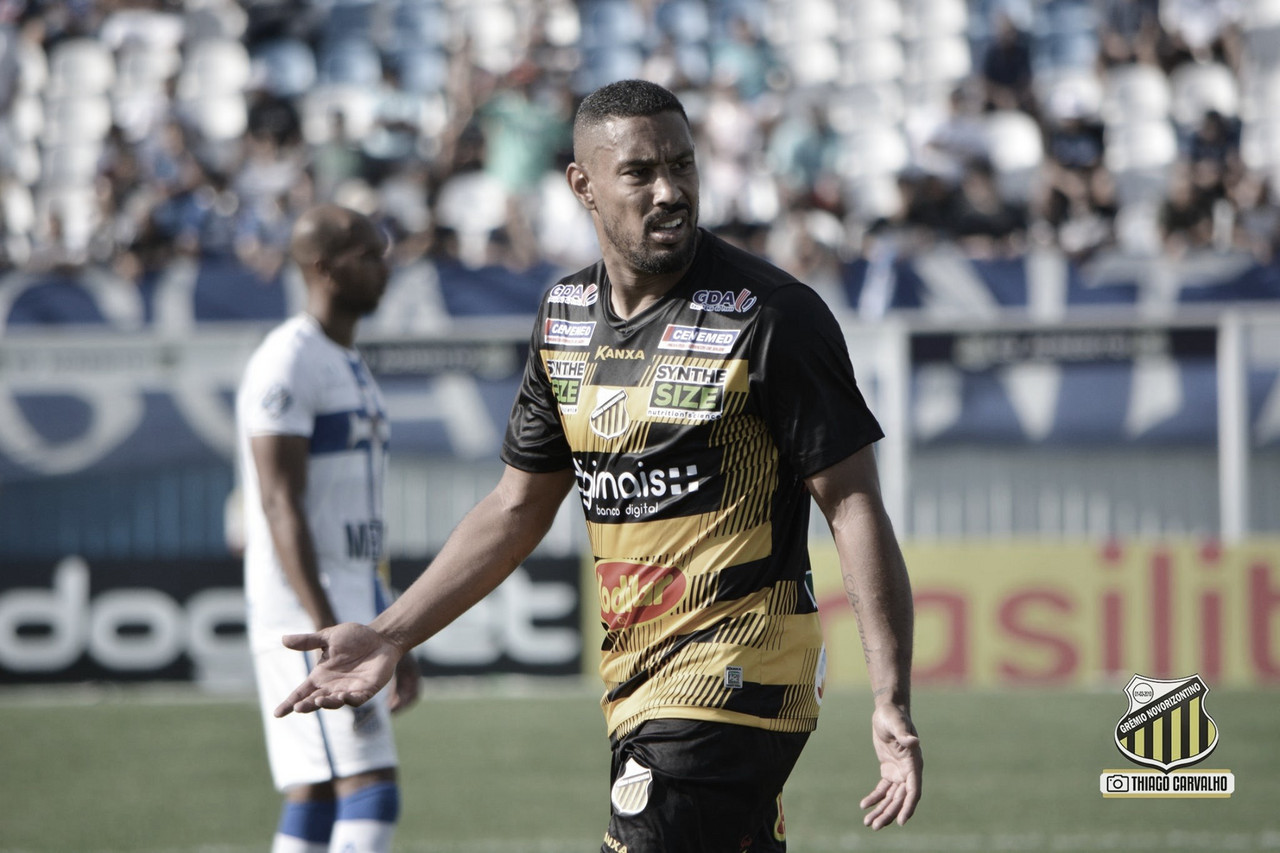 Bruno Aguiar comemora invencibilidade e melhor campanha da Série D pelo Novorizontino Bruno Aguiar comemora invencibilidade e melhor campanha da Série D pelo Novorizontino