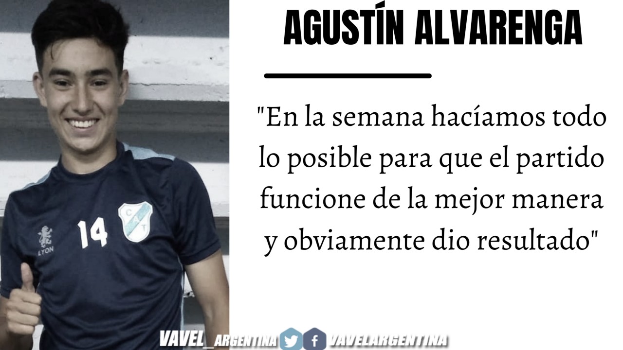 Agustín Alvarenga: ''Nos mentalizamos ir partido a partido''