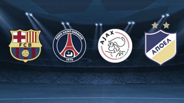 Barcelona, PSG y APOEL, rivales del Ajax en Liga de Campeones
