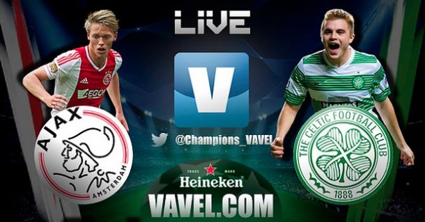 Diretta Ajax - Celtic in Champions League