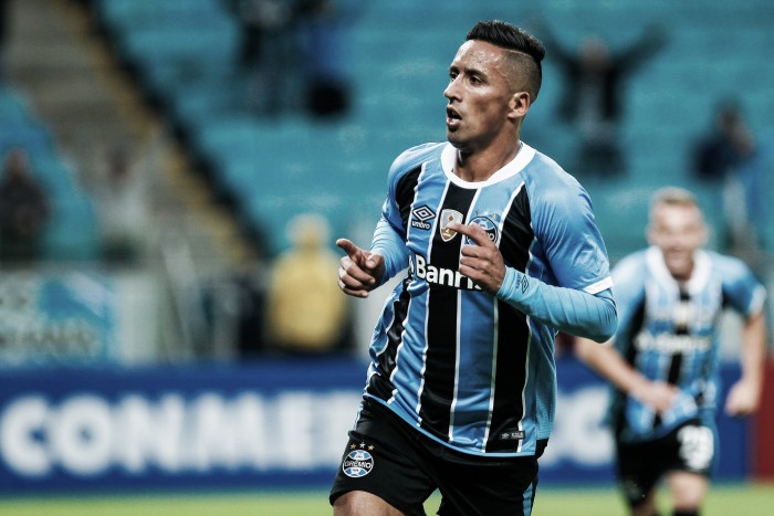 Decisivo contra Guarani, Lucas Barrios ressalta 'faro' para marcar gols