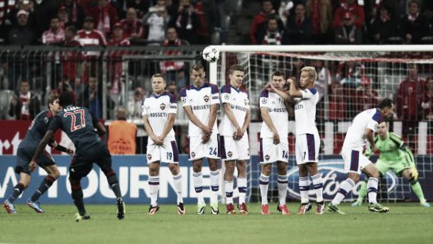 El Bayern Múnich cumple ante un inofensivo CSKA