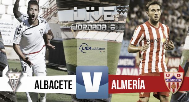 Resultado Albacete - Almería en Liga Adelante 2015 (3-0)