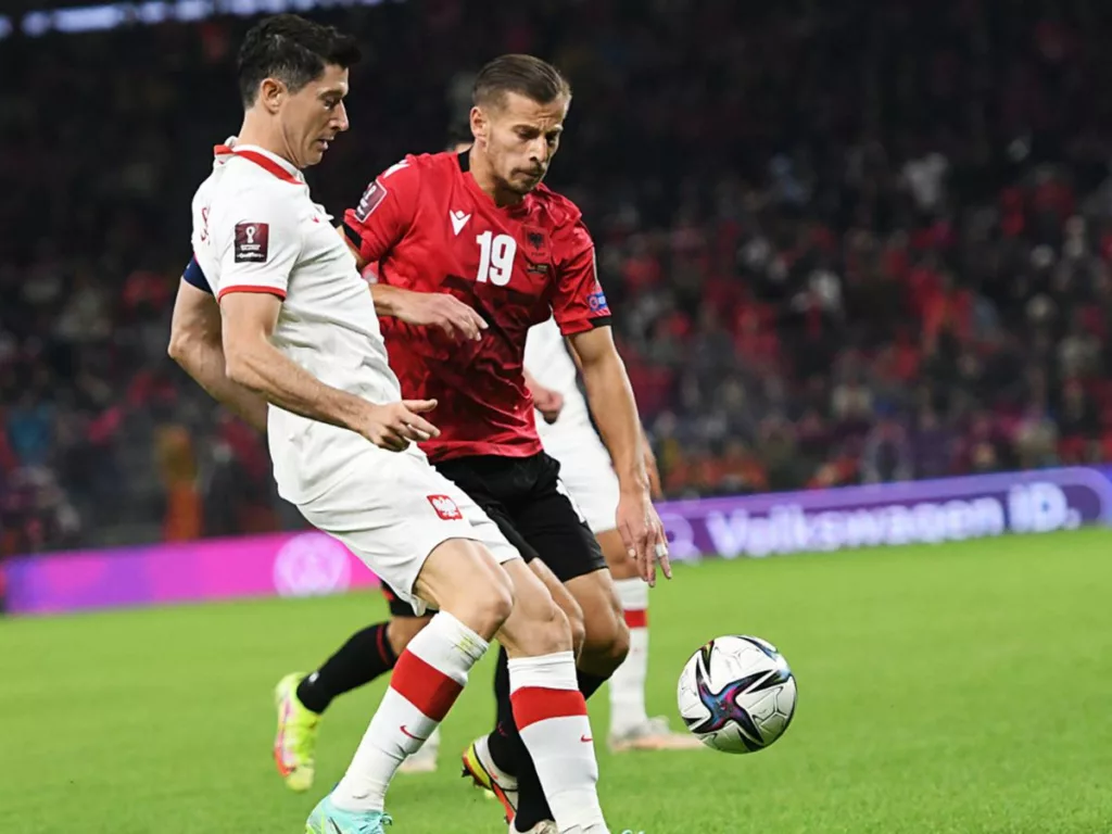 Goals and highlights Albania 2-0 Poland in EURO 2024 Qualifiers