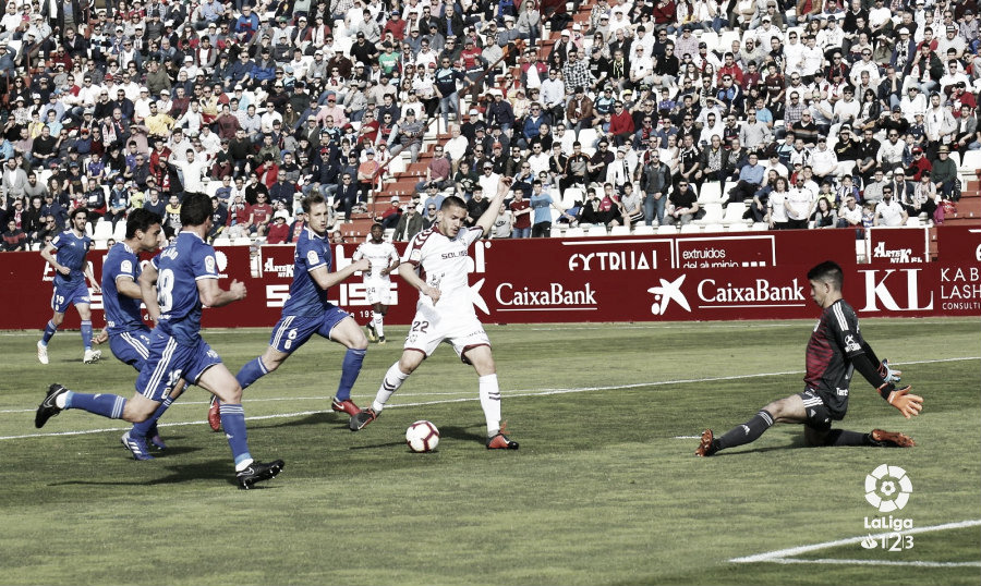 Albacete Balompié - Real Oviedo: Puntuaciones del Real Oviedo en la jornada 27 de La Liga 1|2|3