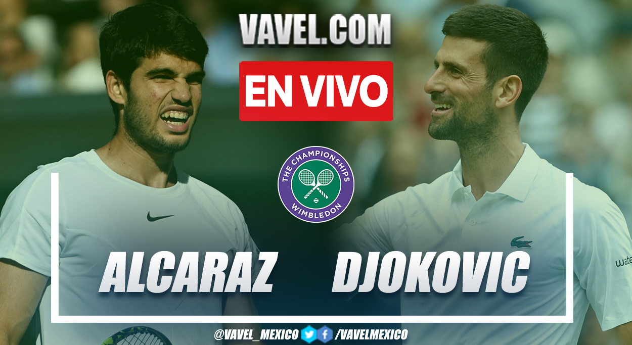 Resumen y puntos: Alcaraz 3-2 Djokovic en Final de Wimbledon 2023