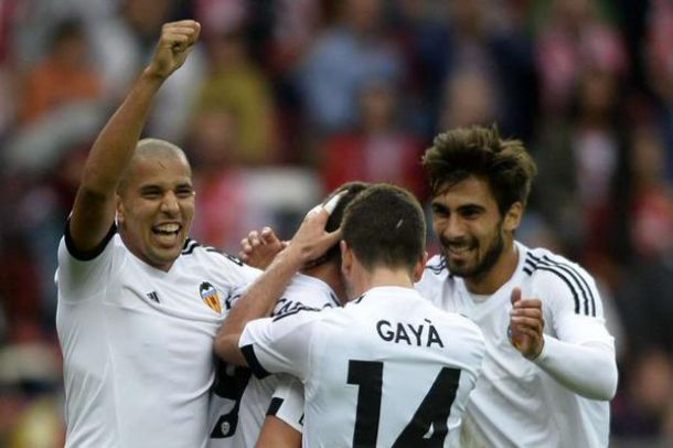 Sporting Gijon 0-1 Valencia: Late Alcacer goal gives Los Che first win of season