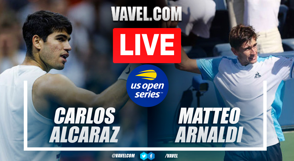 Highlights and points of Carlos Alcaraz 3-0 Matteo Arnaldi in US Open 09/04/2023