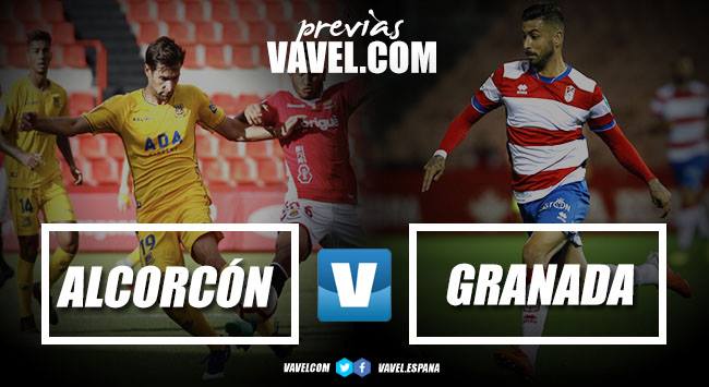 Previa AD Alcorcón - Granada CF: el menos goleado y el más goleador se citan en Santo Domingo