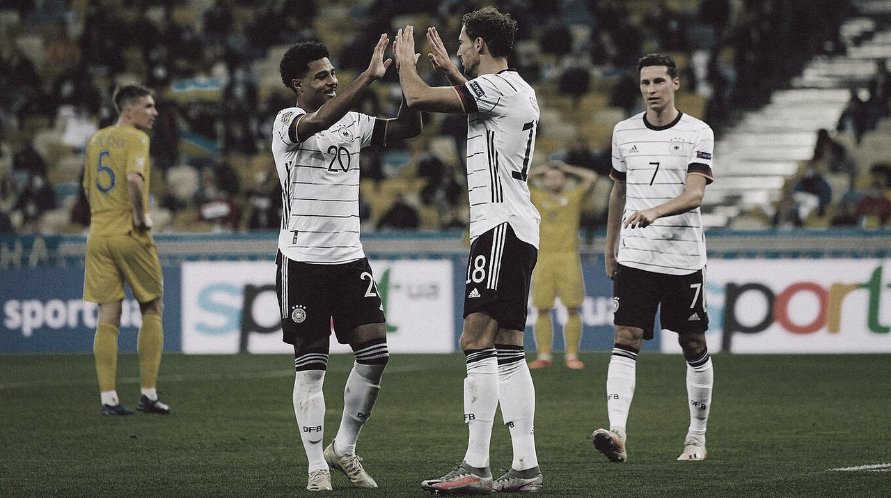 Com 14 desfalques, Ucrânia luta até o fim, mas Alemanha vence a primeira na Nations League Com 14 desfalques, Ucrânia luta até o fim, mas Alemanha vence a primeira na Nations League