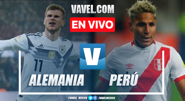 Alemania vs Perú EN VIVO: ¿cómo ver transmisión TV online en Partido Amistoso?
