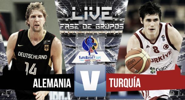 Live Germania-Turchia basket, partita EuroBasket 2015  (75-80)