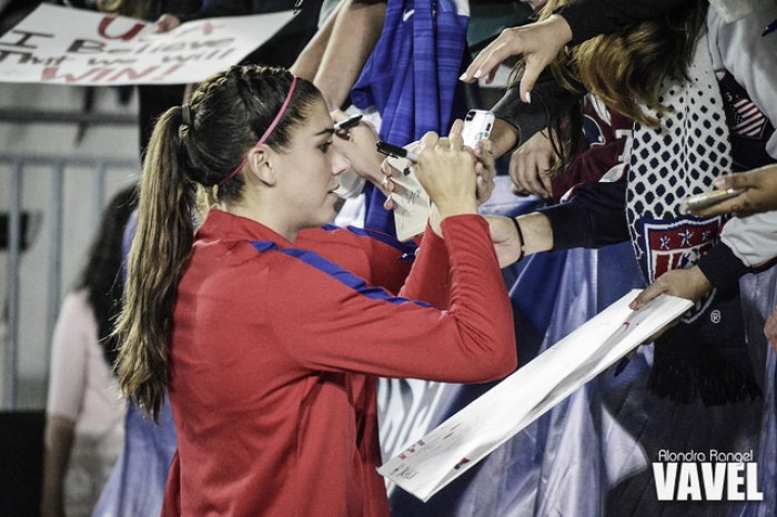 Alex Morgan voted CONCACAF Female Player of the Year