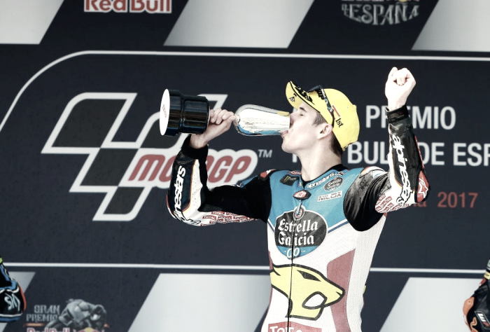 Álex Márquez logra su primera victoria en moto2