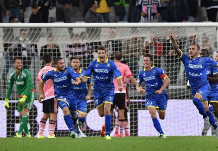 Risultato Frosinone - Juventus in Serie A 2015/16: 0-2, Cuadrado e Dybala