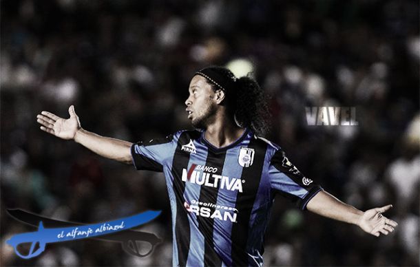 Ronaldinho, el alfanje del Querétaro