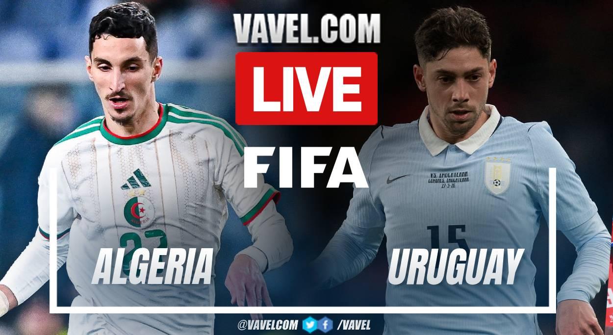 Highlights 0-0 Algeria vs Uruguay in Friendly Match
