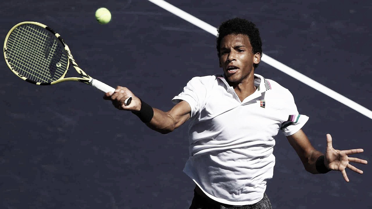Auger-Aliassime estreia com vitória sobre Norrie e vai encarar Tsitsipas na segunda rodada de Indian Wells Auger-Aliassime estreia com vitória sobre Norrie e vai encarar Tsitsipas na segunda rodada de Indian Wells