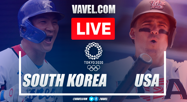 Highlights And Runs Usa 7 2 South Korea In Semifinals Baseball Olympic Games 08 05 21 Vavel Usa