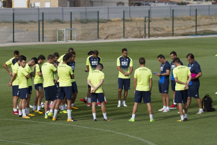El Granada se prepara para visitar al Zaragoza, en Copa, y al Tenerife