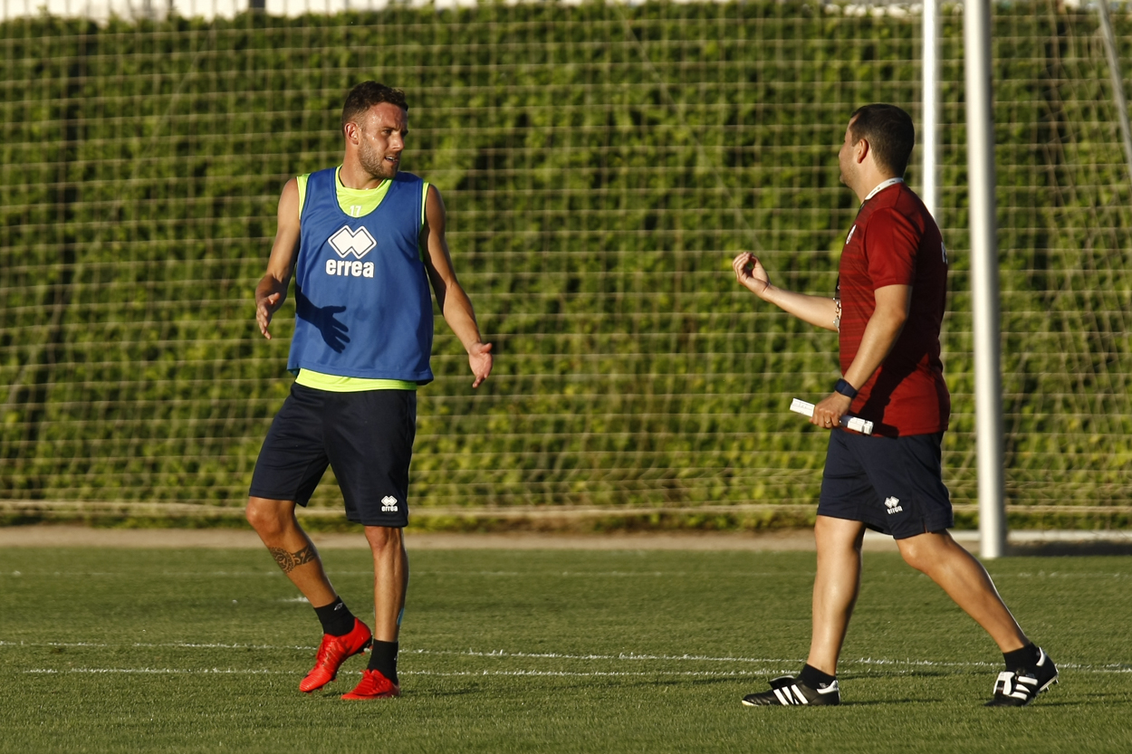 Cuatro entrenamientos para preparar el partido contra el Almería