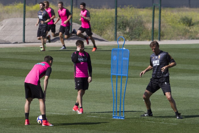 El Granada CF se prepara para recibir al Málaga y visitar a la Real Sociedad