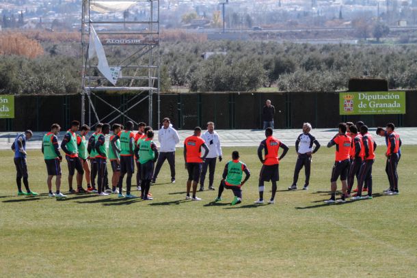 Cinco entrenamientos para preparar el partido frente al Málaga