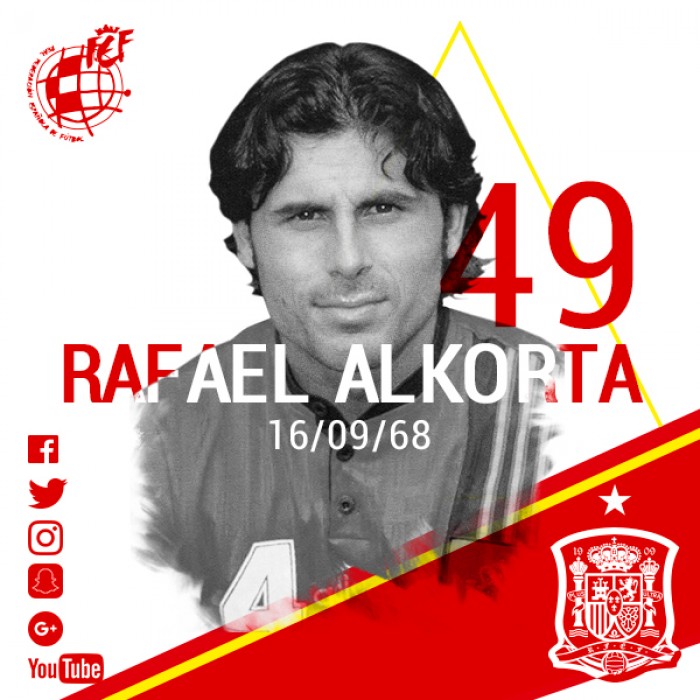 Cumple años el histórico Rafael Alkorta, exjugador del Athletic, Real Madrid y la Selección española