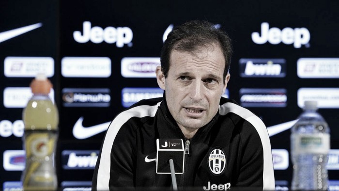 Juventus - Allegri: "Partita diversa da domenica. Giocheremo per segnare" Juventus - Allegri: "Partita diversa da domenica. Giocheremo per segnare"