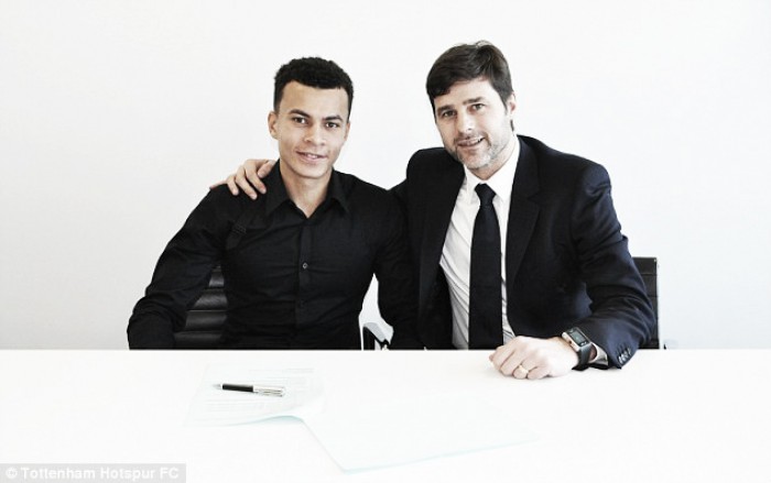 Dele Alli signs new and improved contract with Tottenham