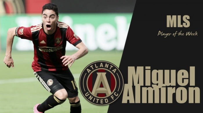 Miguel Almiron wins second consecutive MLS Player of the Week