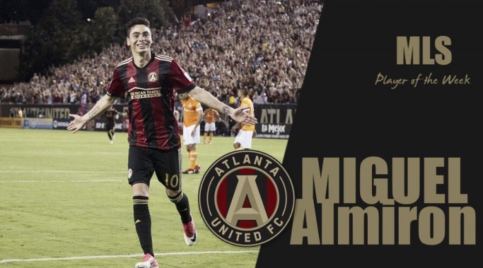 Miguel Almiron wins MLS Player of the Week
