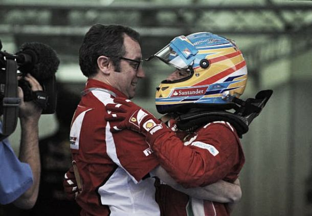 Stefano Domenicali:  "Siempre apoyaré a Ferrari, siempre. Y a Fernando Alonso"