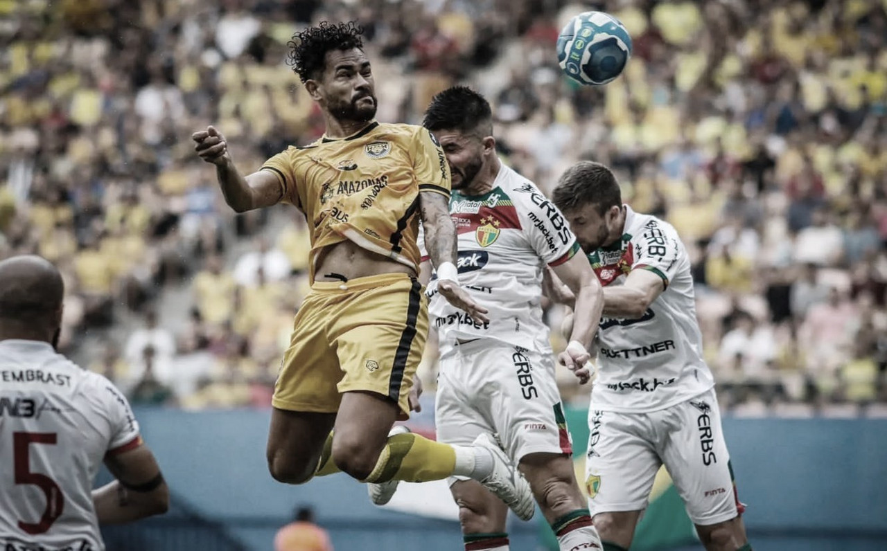 Amazonas e Brusque empatam no primeiro jogo da final da Série C