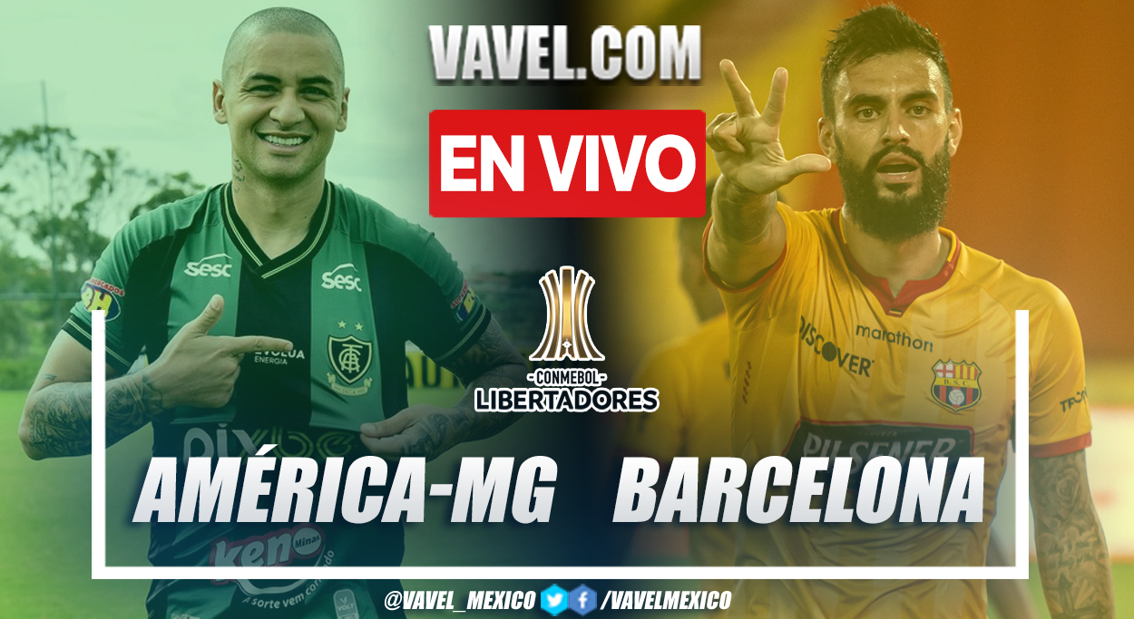 Resumen: América-MG 0-0 Barcelona en Copa Libertadores 2022