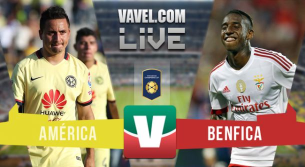 Resultado América - Benfica en International Champions Cup 2015 (0-0 / 3-4)
