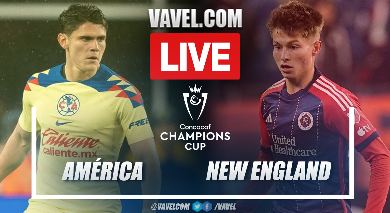 Summary: America 5-2 New England Revolution in CONCACAF Champions Cup