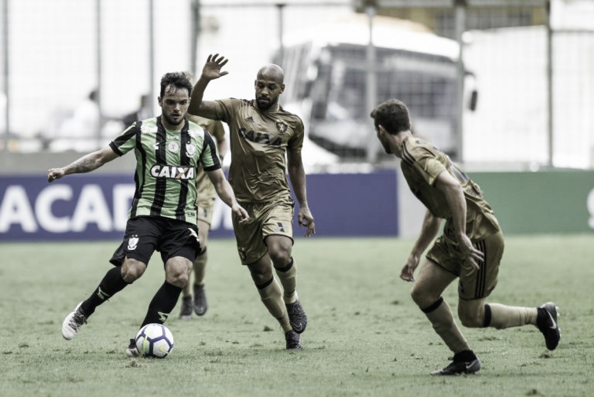 América-MG aproveita falhas do Sport e estreia no Brasileirão com goleada