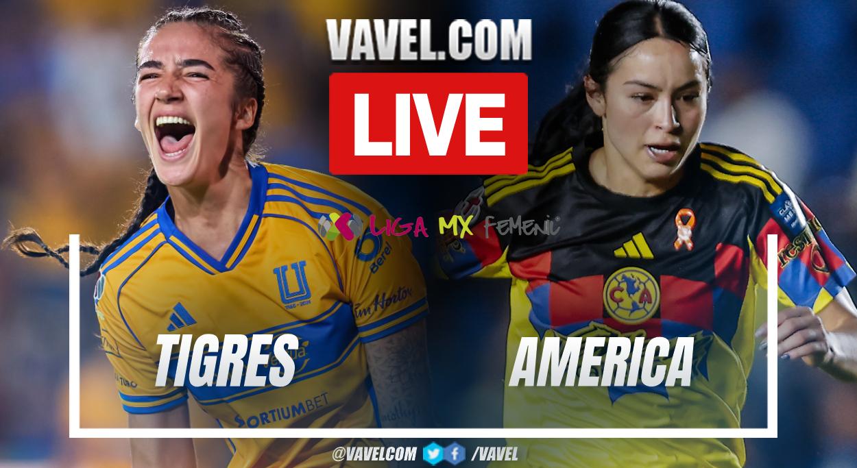 Tigres vs America LIVE Score Updates in Liga MX Femenil Final Match