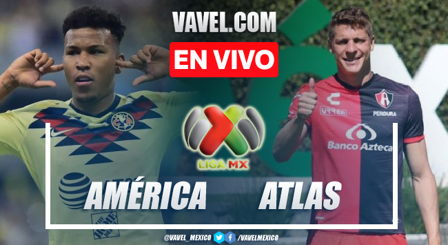 Goles y Resumen: América 0-2 Atlas en Liga MX