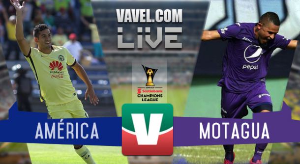 Resultado partido América - Motagua Concachampions 2015 (4-0)