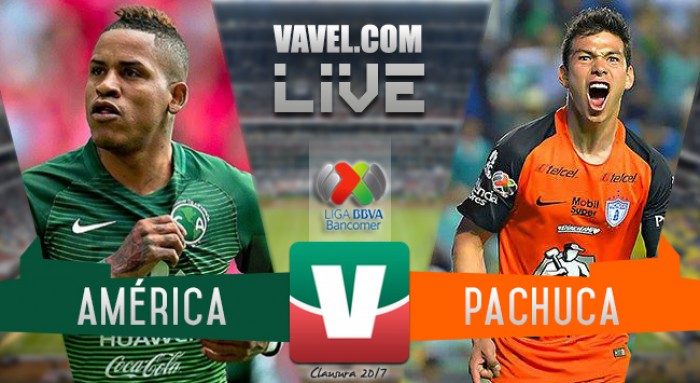 Resultado y goles del América 2-3 Pachuca de la Liga MX 2017 Resultado y goles del América 2-3 Pachuca de la Liga MX 2017