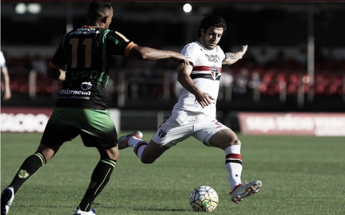 Resultado América-MG x São Paulo pelo Campeonato Brasileiro 2018 (1-3) Resultado América-MG x São Paulo pelo Campeonato Brasileiro 2018 (1-3)