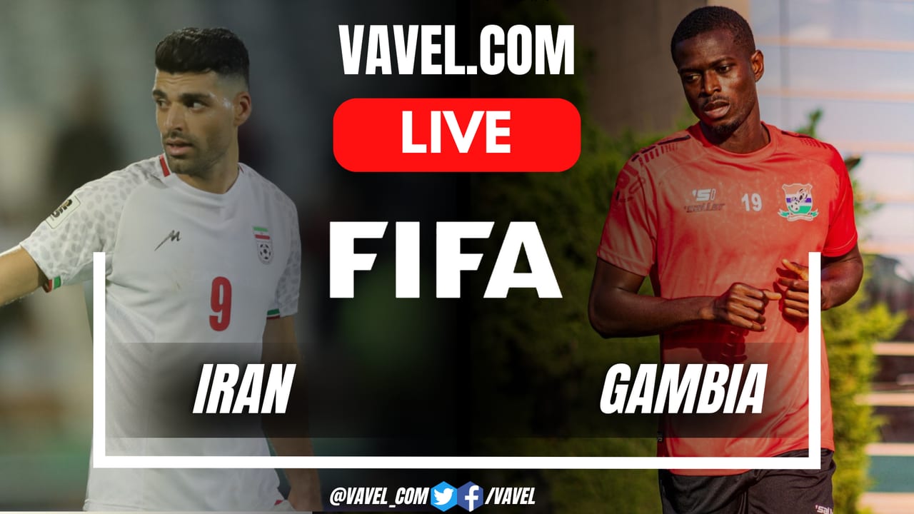 Iran vs Gambia LIVE Score Updates in Friendly Match