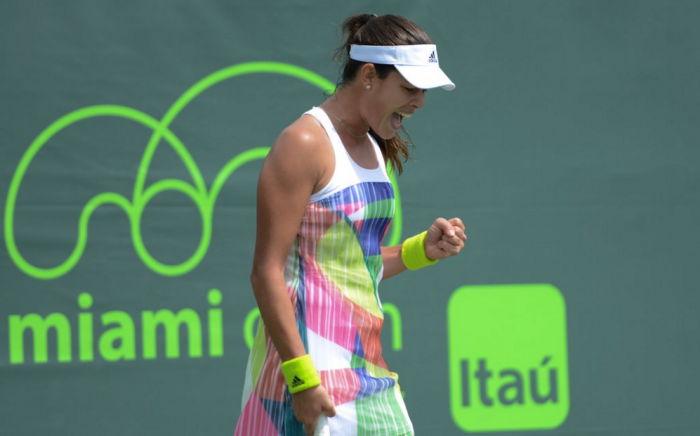 WTA Miami: Ana Ivanovic Breezes Past Teliana Pereira