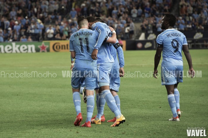 Images and photos of New York City FC 2-2 FC Dallas in MLS 2016 Week 28
